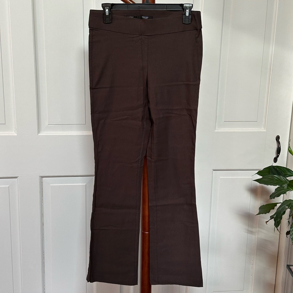 Simply Vera Vera Wang Brown Boot Cut Pull On Pants Size Small